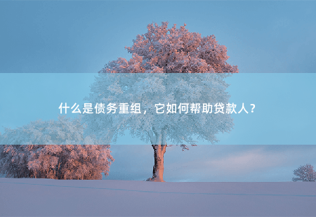 什么是债务重组，它如何帮助贷款人？债务重组是什么？如何帮助贷款人？-掌中文学