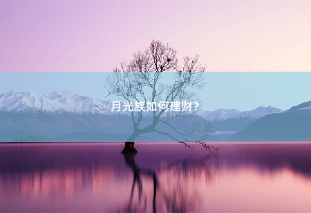 月光族如何理财？教你如何有效管理月光族的财务-掌中文学