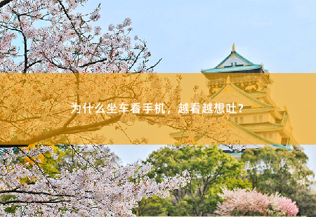 为什么坐车看手机，越看越想吐？-掌中文学