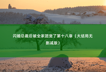 闪婚总裁后被全家团宠了 安澜, 秦淮北（大结局无删减版）又被当成小三了-掌中文学