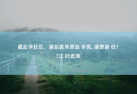 藏起孕肚后，凌总跪求原谅 辛莞, 凌楚慕 任晓正 叶琉璃手戴百万腕表的学生-掌中文学
