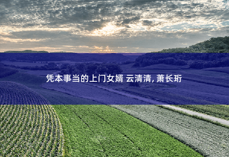 凭本事当的上门女婿 云清清, 萧长珩穿越后，她靠玄术震惊朝野-掌中文学